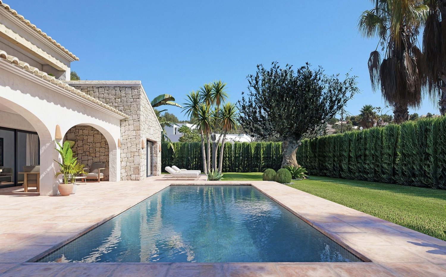 Дом с 3 спальнями в Аликанте, Испания № 70839