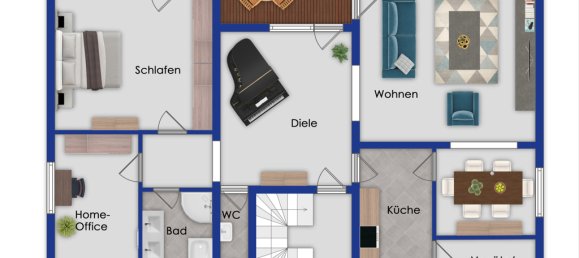 8غرفة منزل في Hochtaunuskreis, Germany رقم 21417 13