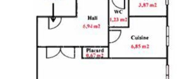 1 غرف نوم شقة في Hazebrouck, France رقم 332800 2