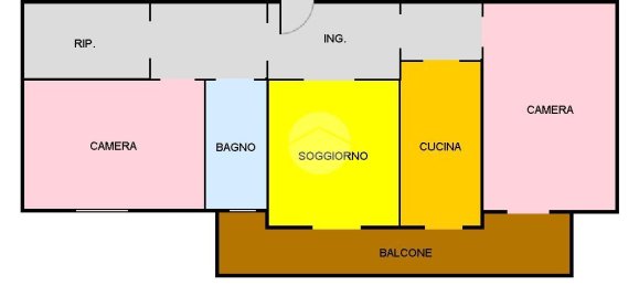 Apartamento de 3 divisões em Palermo, Italy N.º 236203 25