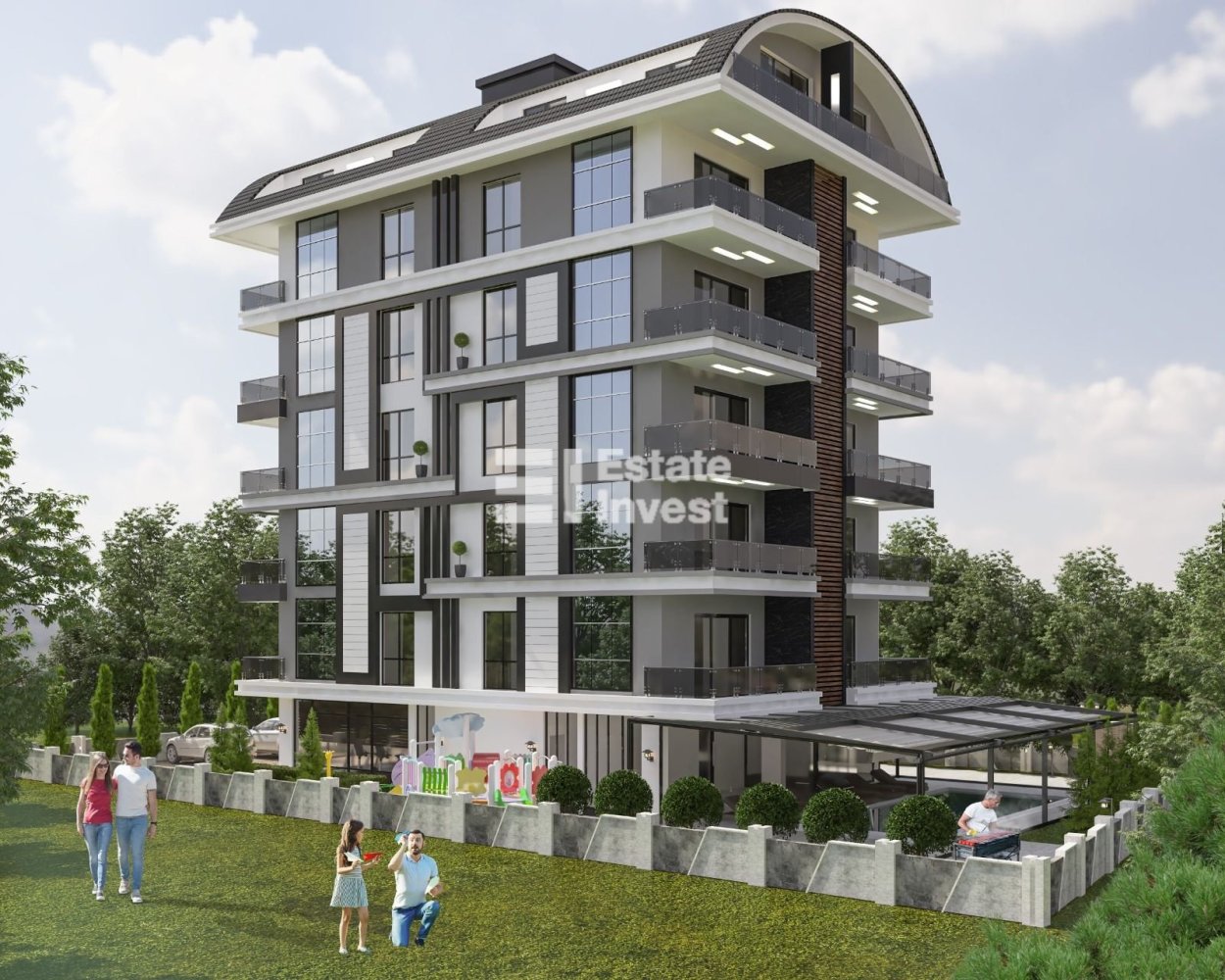 Apartment 1+1 in Alanya, Turkey No. 30825