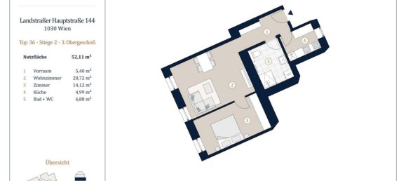 2 rooms Penthouse in Vienna, Austria No. 227489 13