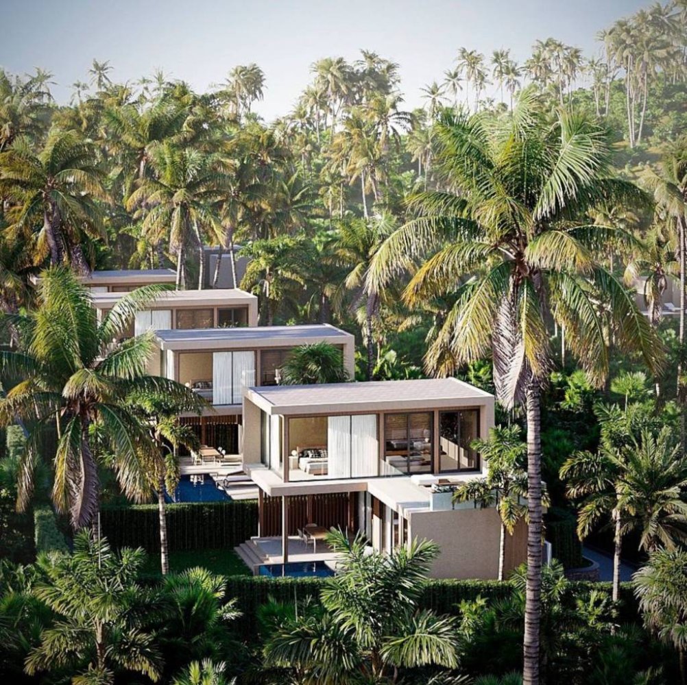 Вилла с 2 спальнями в Сураттхани, Таиланд № 24461