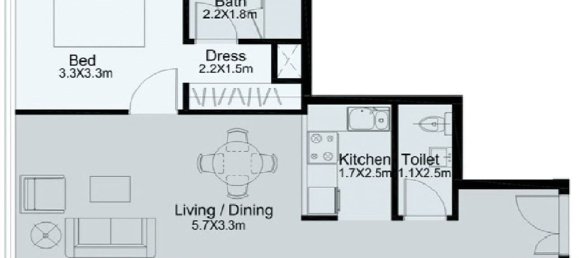 Apartamento T1 em Dubai Marina, UAE N.º 109676 8