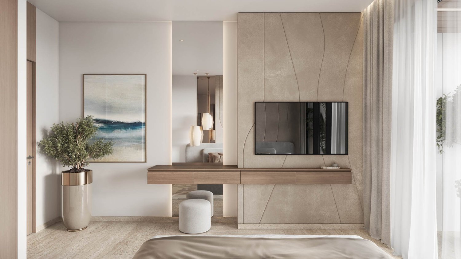 3 غرف نوم شقة في SkyHills Astra, البرشاء, UAE رقم 64258