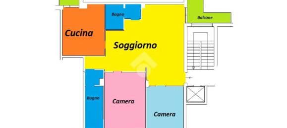 4 rooms Apartment in Alessandria, Italy No. 289798 36