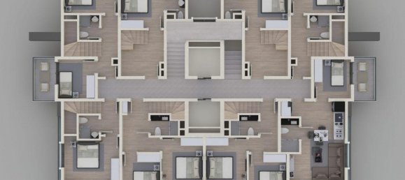 2 rooms Apartment in Alanya, Turkey No. 29980 13