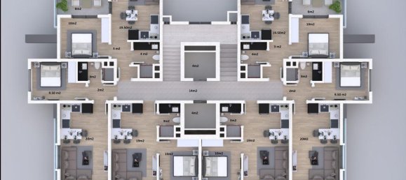 2 rooms Apartment in Alanya, Turkey No. 29980 18