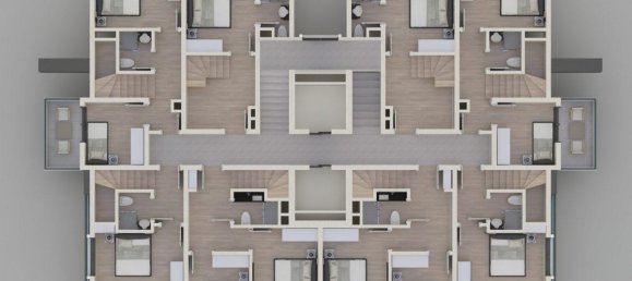 2 rooms Apartment in Alanya, Turkey No. 29980 17