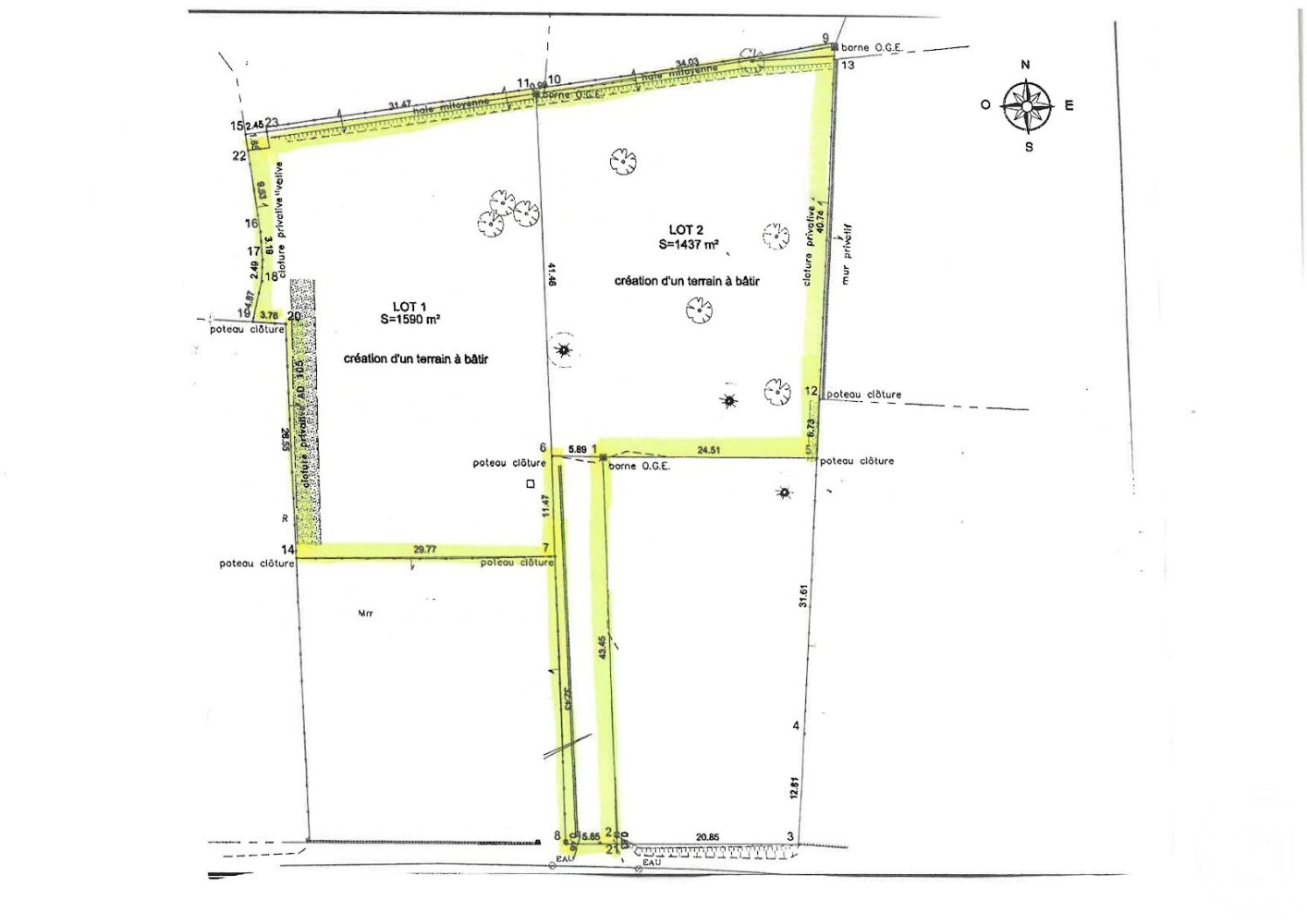 3289m² Land in Menneval, France No. 265909