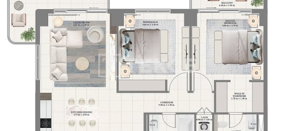 2 bedrooms Apartment in Mina Rashid, UAE No. 44792 12