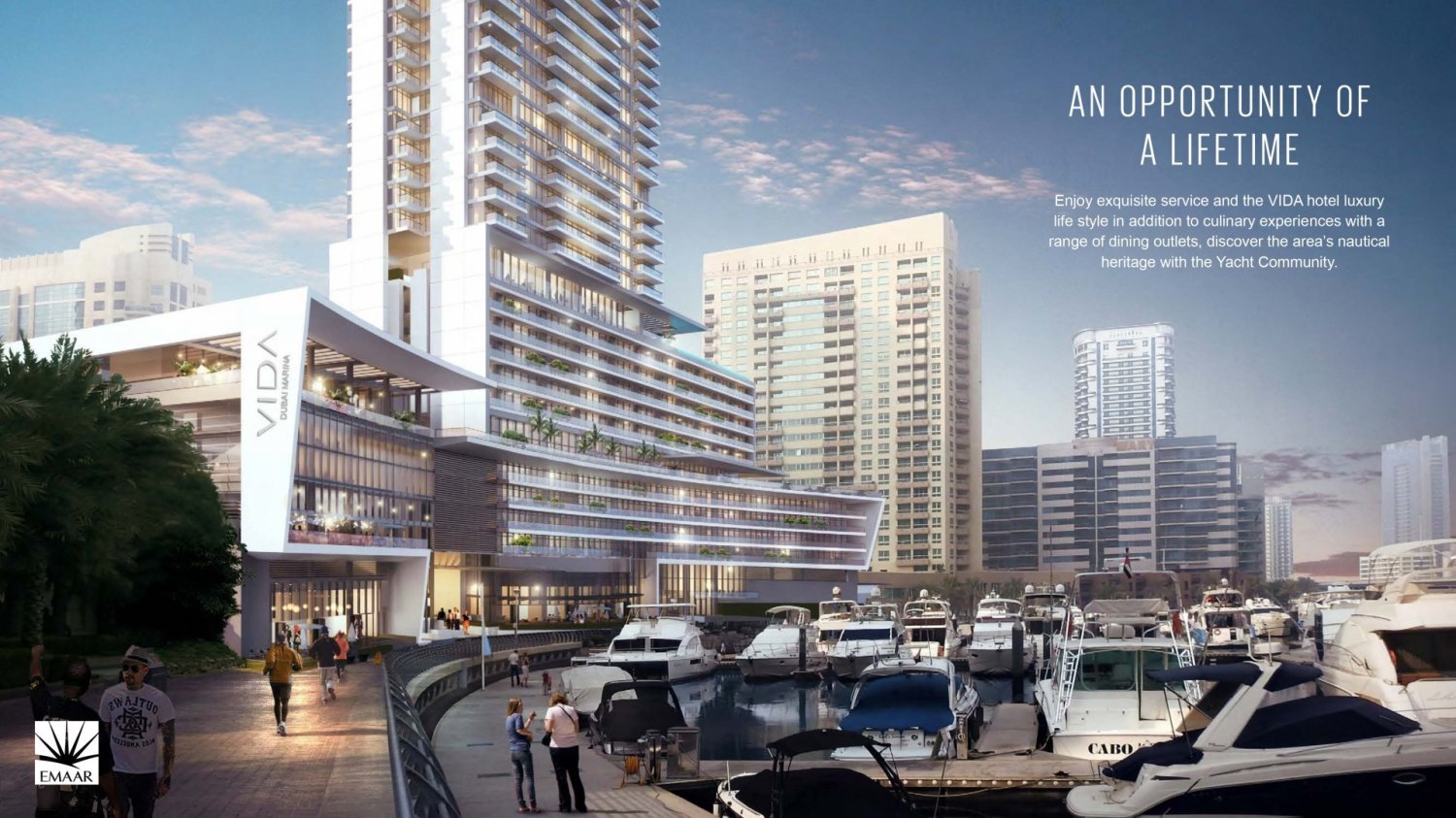 1 chambre Appartement à VIDA RESIDENCES DUBAI MARINA, Dubai, UAE No. 60631