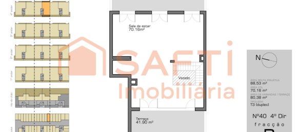 3 غرف نوم منزل ذو طابقين في Montijo, Portugal رقم 142431 19