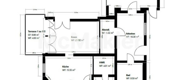 3 Schlafzimmer Stadthaus in Altötting, Germany, Nr. 354978 19