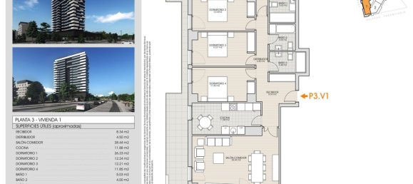 4 bedrooms Apartment in Burgos, Spain No. 114006 2