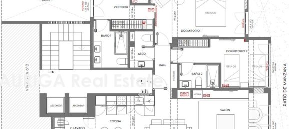 2 bedrooms Apartment in Madrid, Spain No. 125578 9