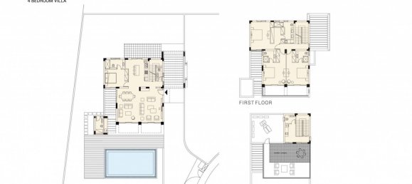 4 Schlafzimmer Villa in Geroskípou, Cyprus, Nr. 23563 2