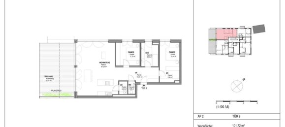 3-Zimmer Wohnung in St. Wolfgang im Salzkammergut, Austria, Nr. 99149 11