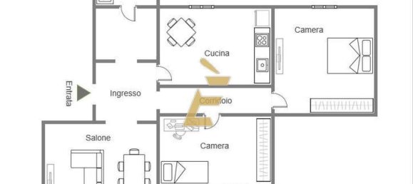 2 Schlafzimmer Wohnung in Rome, Italy, Nr. 291378 2