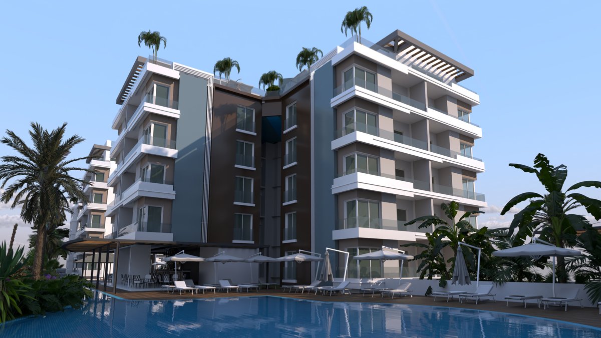 1 chambre Appartement à Iskele, Northern Cyprus No. 15804