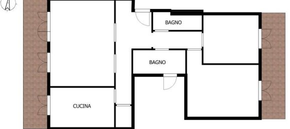 3 rooms Apartment in Genoa, Italy No. 40460 18