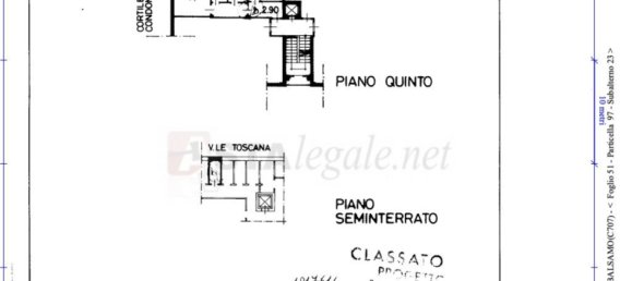 Apartamento de 2 divisões em Cinisello Balsamo, Italy N.º 6582 14