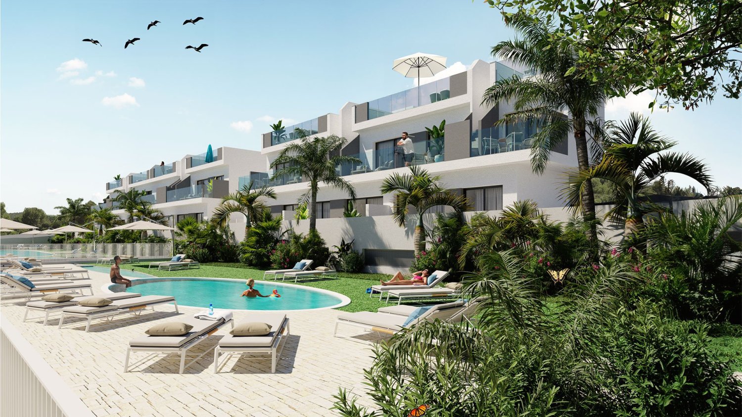 2 bedrooms Apartment in Los Balcones, Spain No. 13469