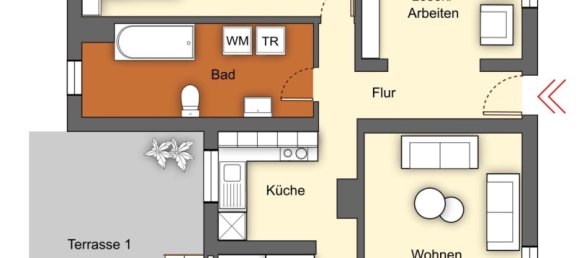 Бунгало с 3 комнатами в Тегель, Германия № 336593 19