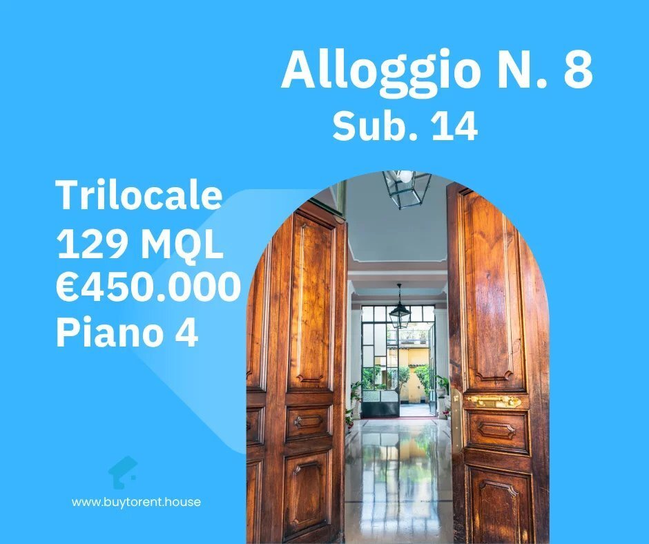 Apartamento T2 em Turin, Italy N.º 270884