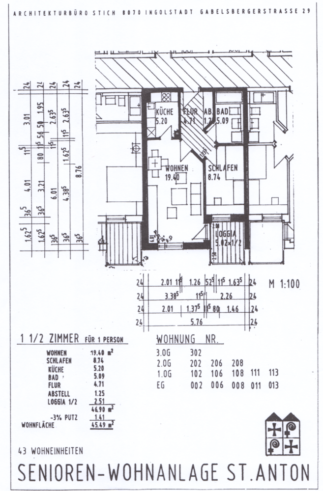 1 غرف نوم شقة في Ingolstadt, Germany رقم 235626