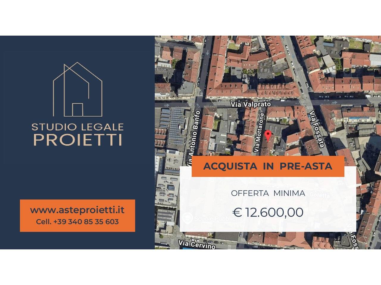 Studio in Turin, Italy No. 302957