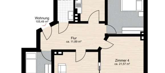 2 bedrooms Apartment in Lower Saxony, Germany No. 331110 12