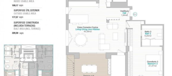 3 bedrooms Penthouse in Calpe, Spain No. 7078 16