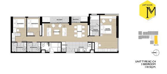 Studio in the Condo in Bangkok, Thailand No. 2239 12