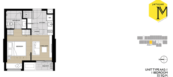 Studio in the Condo in Bangkok, Thailand No. 2239 14