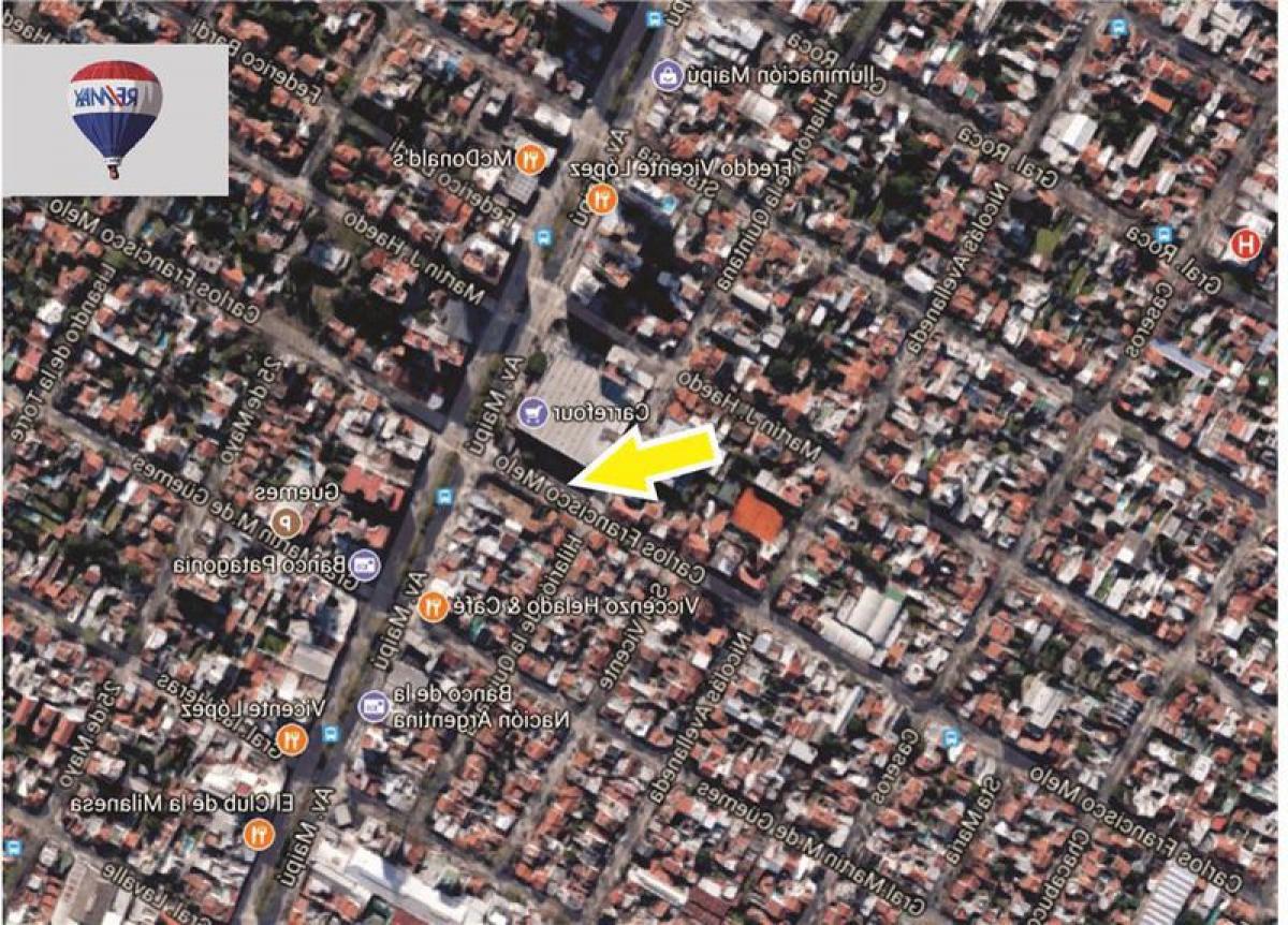 4 غرف نوم قطعة أرض في Vicente Lopez, Argentina رقم 36157