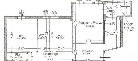 3 chambres Appartement à Reggio Emilia, Italy No. 354361 13
