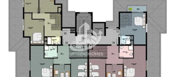 Apartment 1+1 in Oba, Turkey No. 10946 2