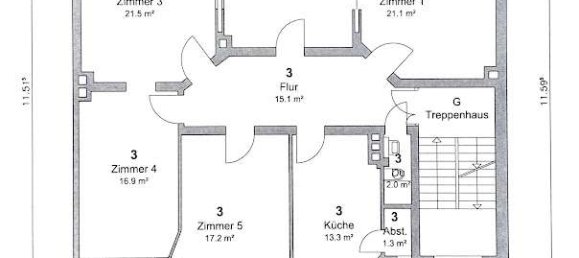 5 rooms Apartment in Lower Saxony, Germany No. 323187 7