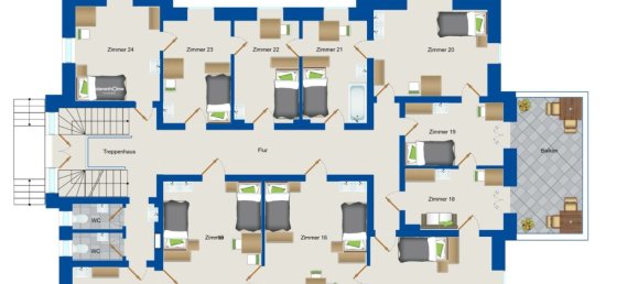 43-Zimmer Hotel in Bad Kissingen, Germany, Nr. 93831 28