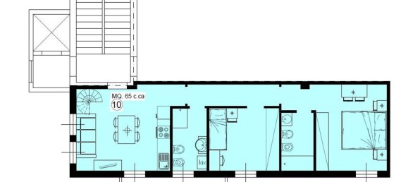 4-salle Duplex à Lentate sul Seveso, Italy No. 3823 12