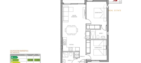 2 Schlafzimmer Wohnung in Amarilla Golf, Spain, Nr. 12809 9