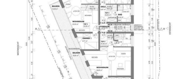 Дуплекс с 2 комнатами в Крамзах, Австрия № 23185 28