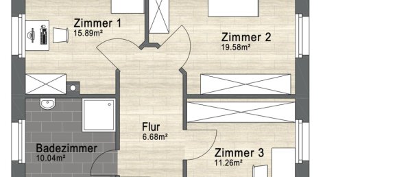 3 Schlafzimmer Haus in Gifhorn, Germany, Nr. 336599 24