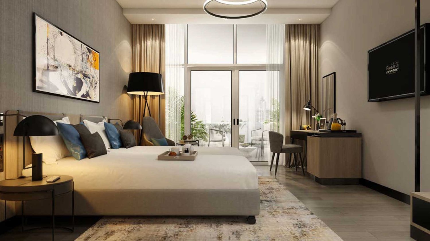 1 bedroom Apartment in HOTEL EDGE BY ROTANA, DAMAC Hills (Akoya by DAMAC), UAE No. 61873