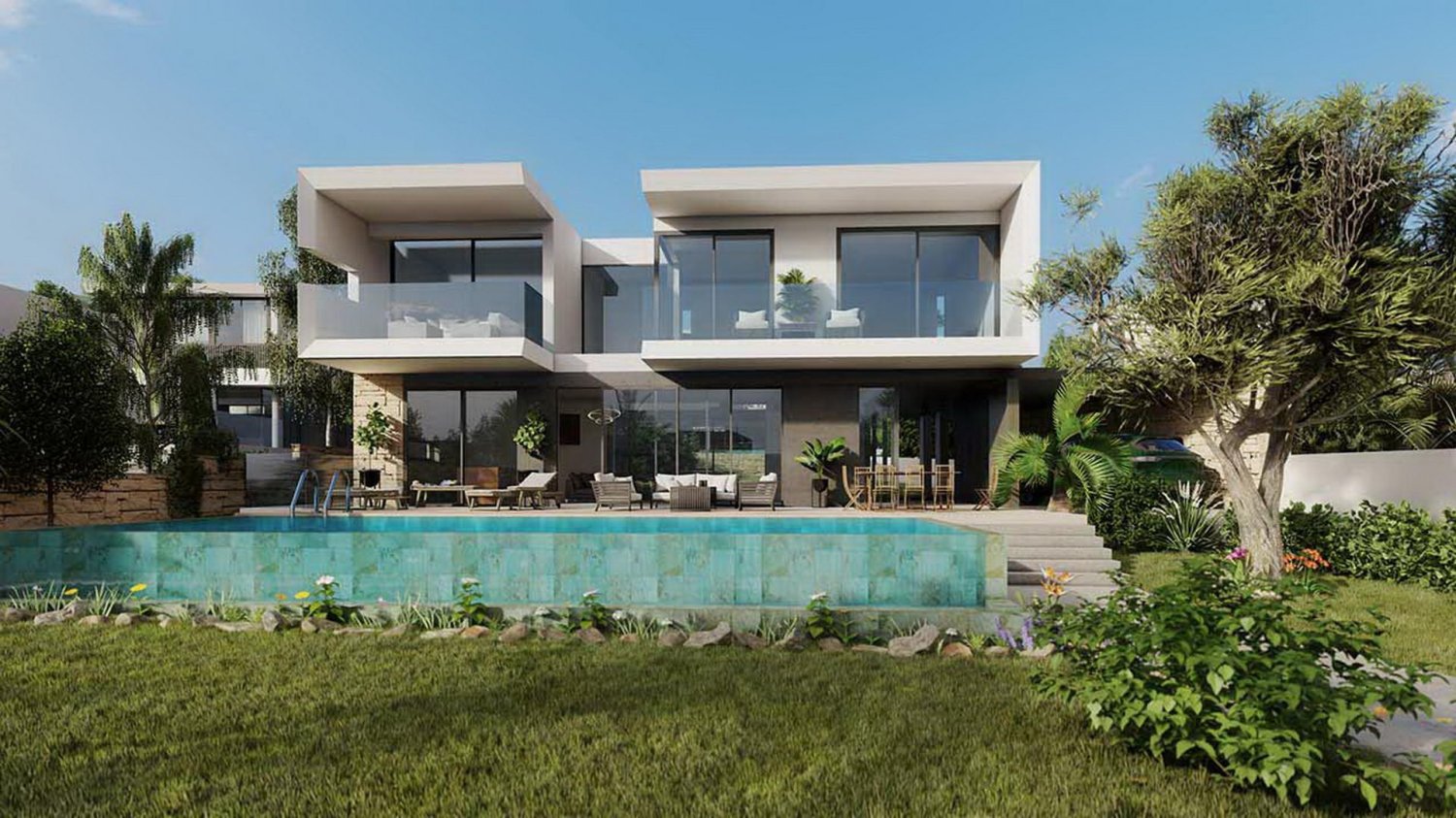 3 غرف نوم فيلا في Viewpoint Hills, Pegeia, Cyprus رقم 17512