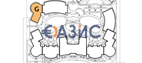 Apartamento T2 em Sveti Vlas, Bulgaria N.º 909 16