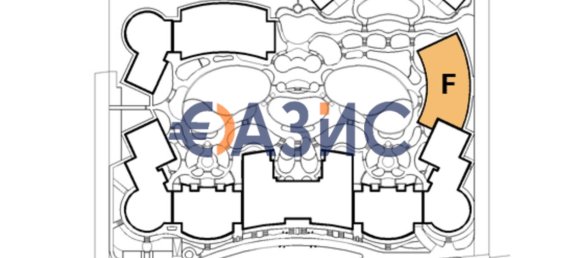 Apartamento T2 em Sveti Vlas, Bulgaria N.º 909 15