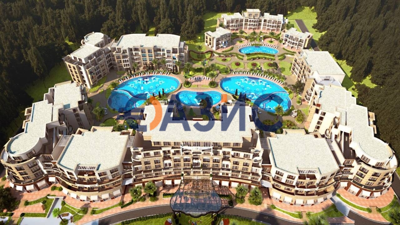 Apartamento T2 em Sveti Vlas, Bulgaria N.º 909