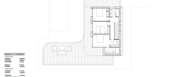 4 غرف نوم فيلا في Moraira, Spain رقم 11200 4